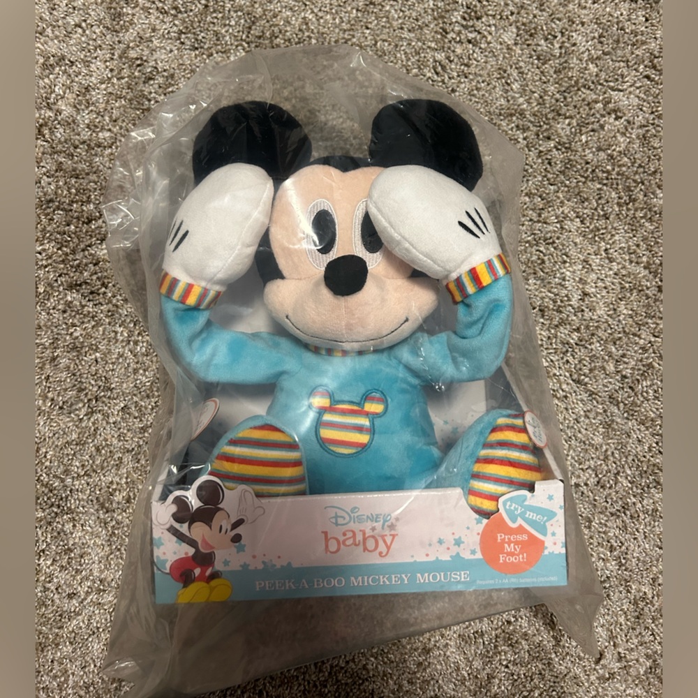 Mickey Mouse Peek A Boo Interactive Toy